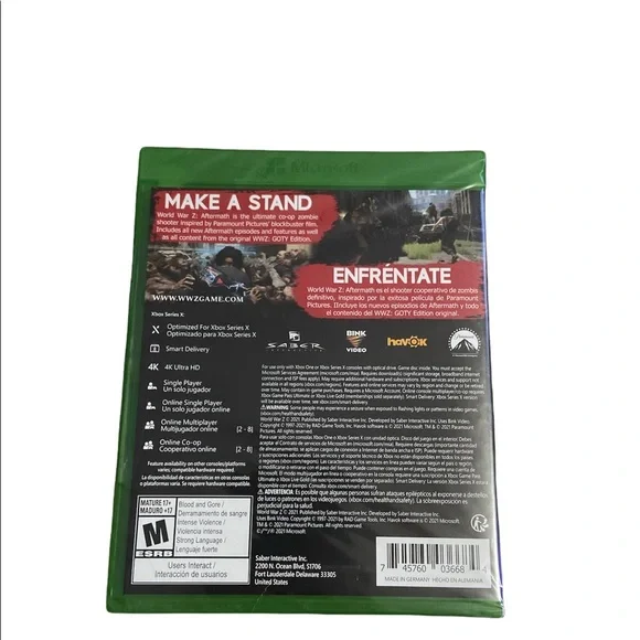 Xbox one series x world war x aftermath Video Games